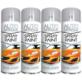 4X Auto Extreme Clear Lacquer Spray Paint 250ml Spray Paint